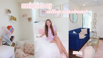 VERHUIS NAAR MIJN UNIVERSITEITSAPPARTEMENT! | Universiteit van Alabama | appartementrondleiding &...