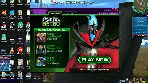 fusionfall retro having some minor issue