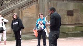 This awesome Saxophone player Rakiem Walker at Centeral Park NewYork chords