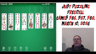 Learning Freecell By Doing and Explaining Games 586, 587 and 588