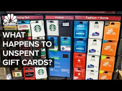 What Happens To Unspent Gift Cards?