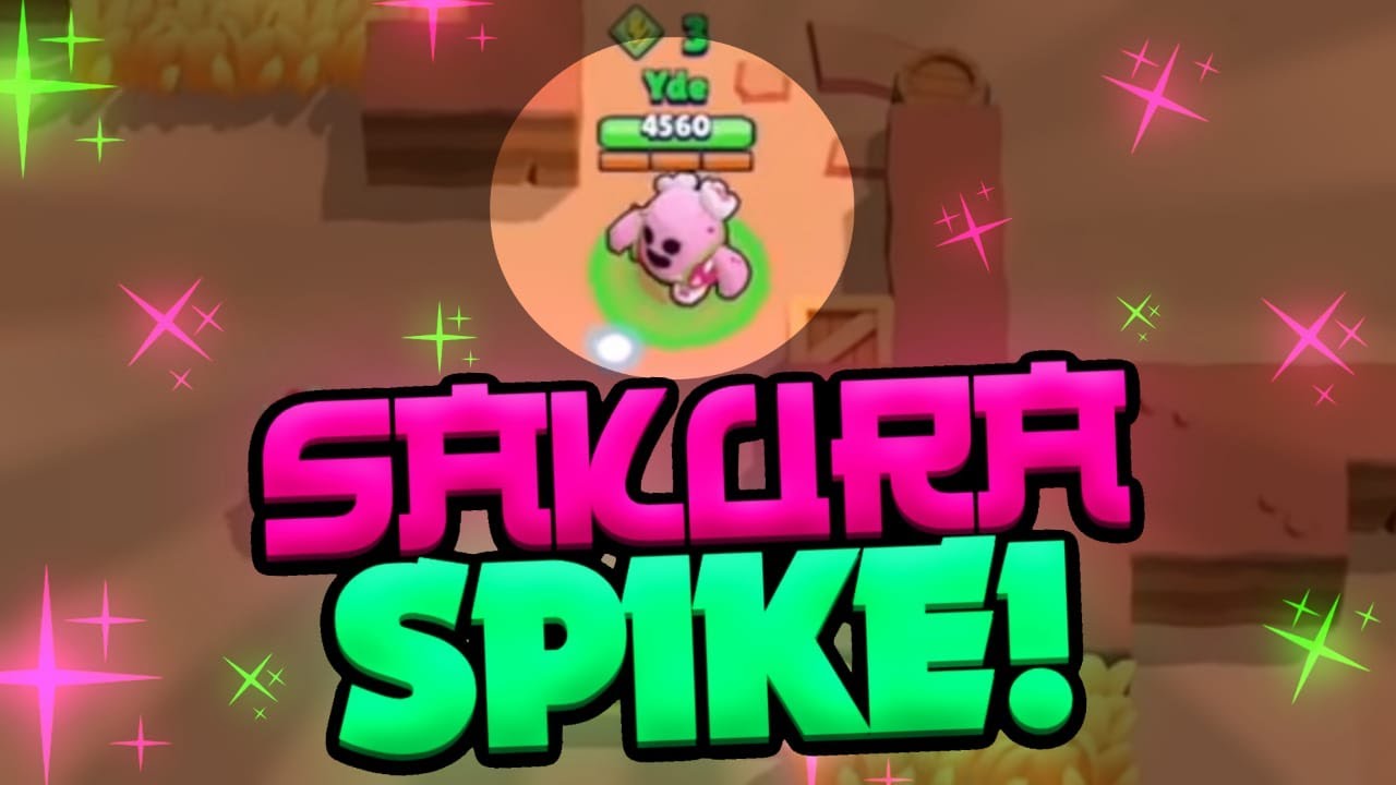 Sakura Spike In Showdown Youtube - spike sacora brawl stars