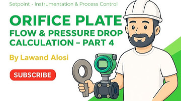 Orifice Plate Flow & Pressure Drop Calculation