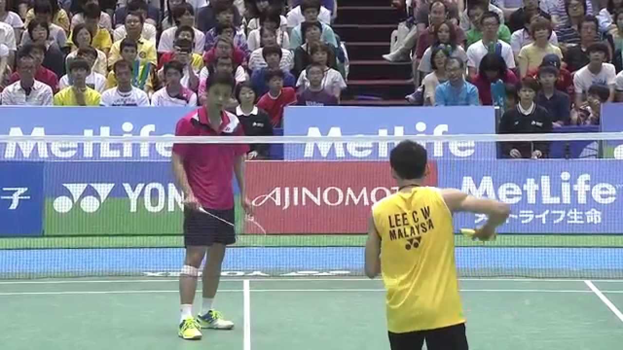 YONEX OPEN JAPAN 2014 -  F's MS Lee Chong Wei [1] (MAS) vs Hu Yun [8] (HKG)