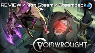 Voidwrought / Non Steam Game / Steamdeck / 60 fps / Metroidvania game / Review