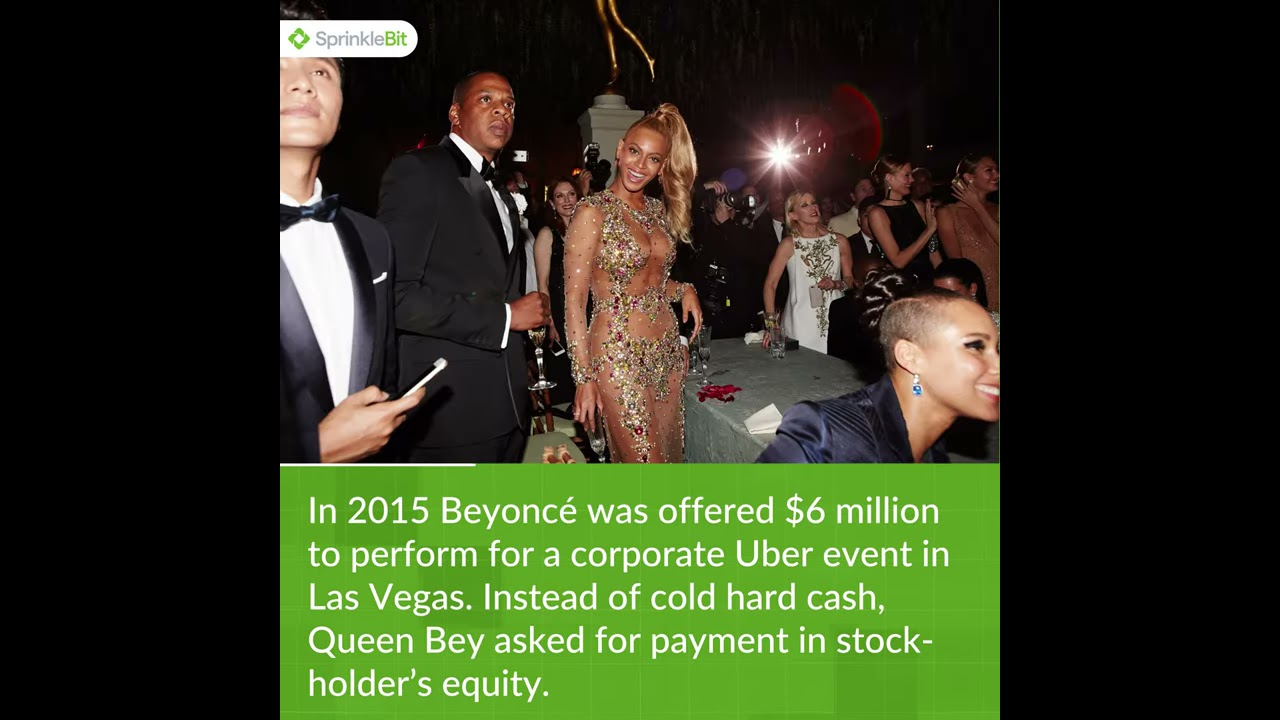 Beyoncé is going to make $300 million on Uber - YouTube