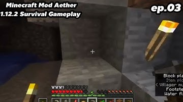Minecraft 1.12.2 Mod Aether Gameplay episode 3 1080p 60 fps