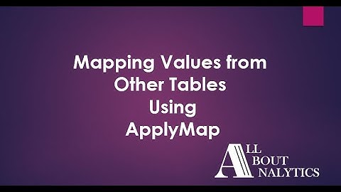 Qlik Sense for Beginners [All in 60 Minutes] - Mapping Values from Other Tables Using ApplyMap
