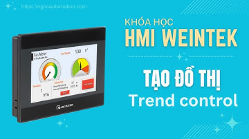 HMI Weintek bài 10 - Đồ thị trong HMI Weintek