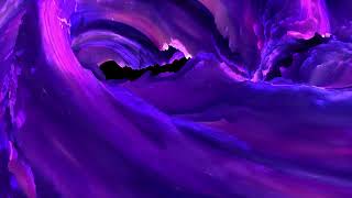 Purple Liquid Whirlwind: Mesmerizing Animated Background | Motion Graphics Delight
