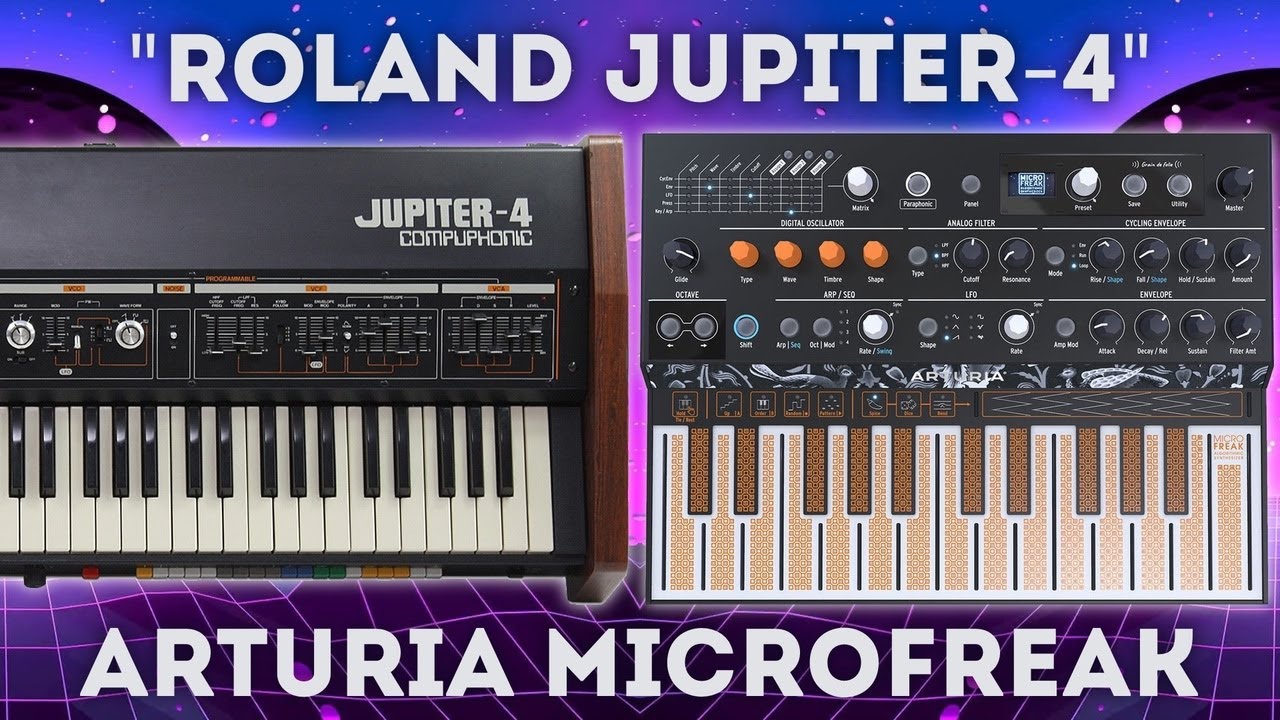 Squeezing a Classic Jupiter 4 into a MicroFreak - Sounds and