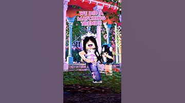 ROBLOX MATCHING TREND 🤩