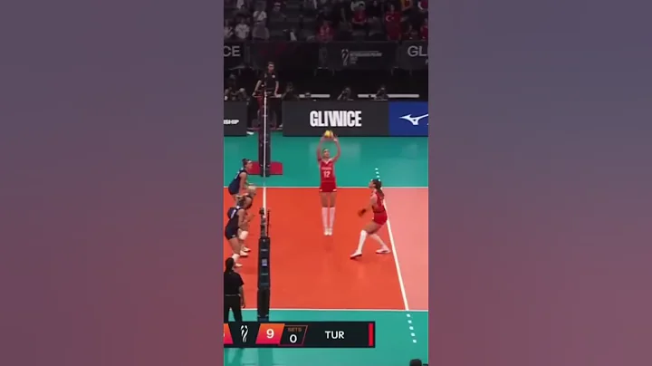 Tapp Solo Block - Hannah Tapp - Usa Volleyball - 2...