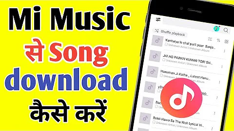 Mi music app se Song kaise download kare| How to download song from Mi music |Mi Music Song download