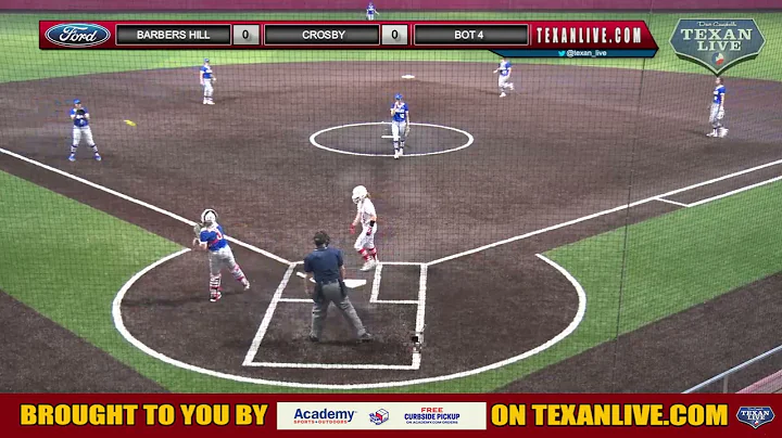Samantha Landry 16 Strikeouts vs Crosby 2021 Softb...
