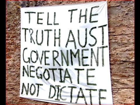 Self-governing Norfolk Island locals protest against Australia’s control