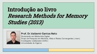 Aula: "Research Methods for Memory Studies (2013)" screenshot 1