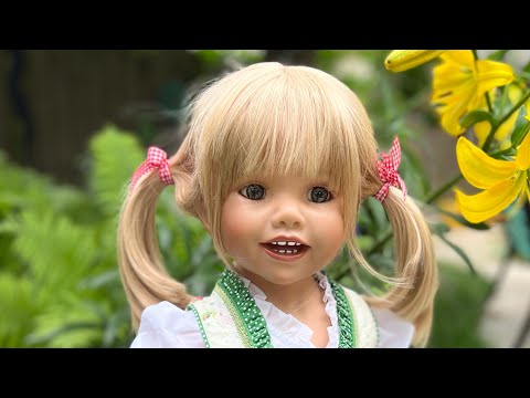 Louisa, by Monika Peter Leicht Ashton Drake Child Doll Box Opening!