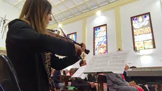 Video thumbnail of "SALVE ROCIERA | Trío violín-cello-piano | Música para eventos y bodas | Missviolina.com"