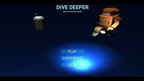 Dive Deeper - Game Trailer. My first participation in a Game Jam
