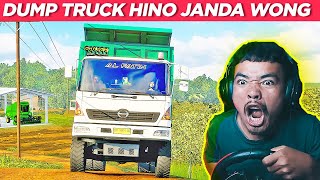 SALING MENEMANI SOPIR TRUK DUMP HINO DAN JANDA WONG - EURO TRUCK SIMULATOR 2