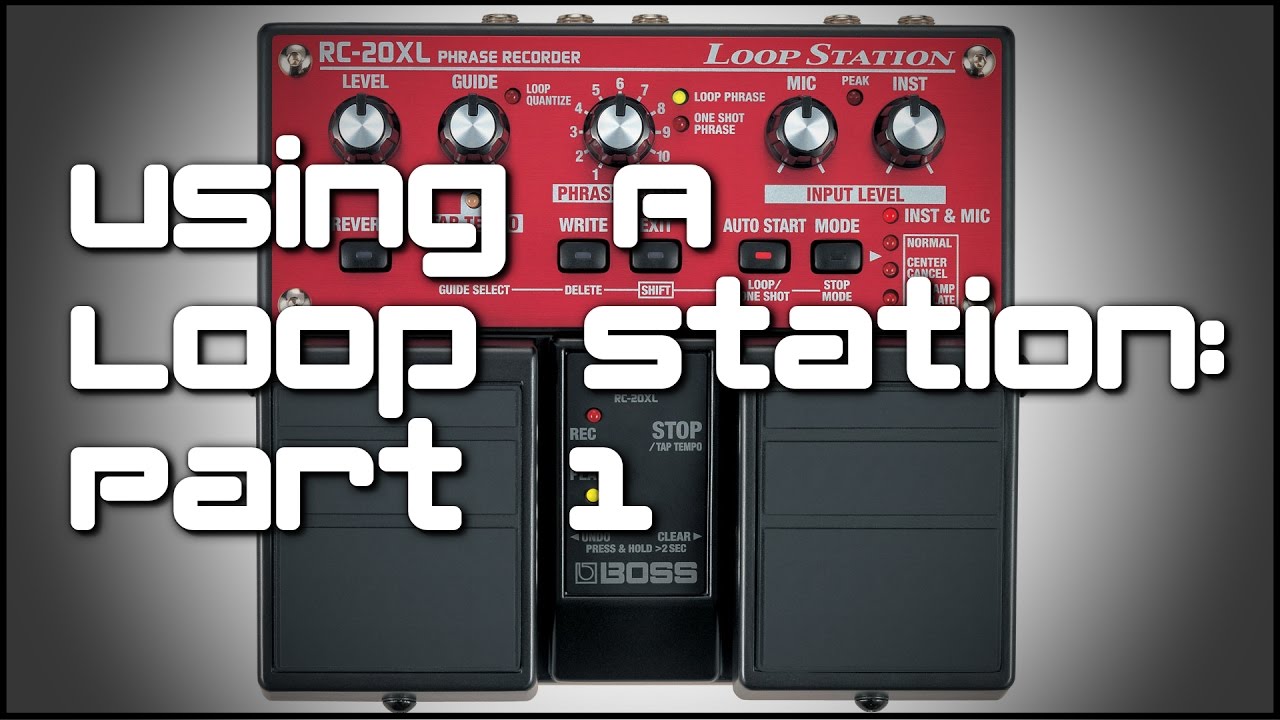 Quick Loop Station Demo (Boss RC20XL) - YouTube