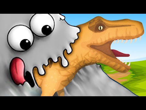 GIANT GOO EATS DINOSAURS - Tasty Planet: Back for Seconds Part 1 | Pungence