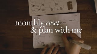 April Plan With Me ✸ small business goal setting and planning social media content