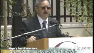 Mayor Edwin M. Lee Celebrates Opening of Bridge Housing's The Coronet,