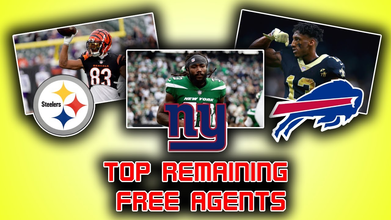 Top 5 Remaining NFL Free Agents! NFL 2024 YouTube