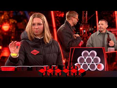 Bierpong-Joker: wer trifft, kommt weiter! | Ein sehr Gutes Quiz