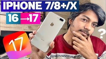 How To Update iOS 17 in iPhone 7/8/8 Plus | iPhone 7/8/8 Plus Me iOS 17 Update Kaise Kare |
