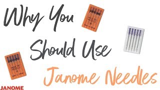 Janome Needles - Needles - Notions and Parts