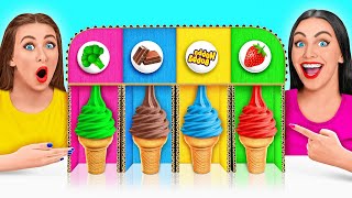 आइसक्रीम बनाम रियल फूड चैलेंज | मजेदार चुनौतियां Multi DO Fun Challenge
