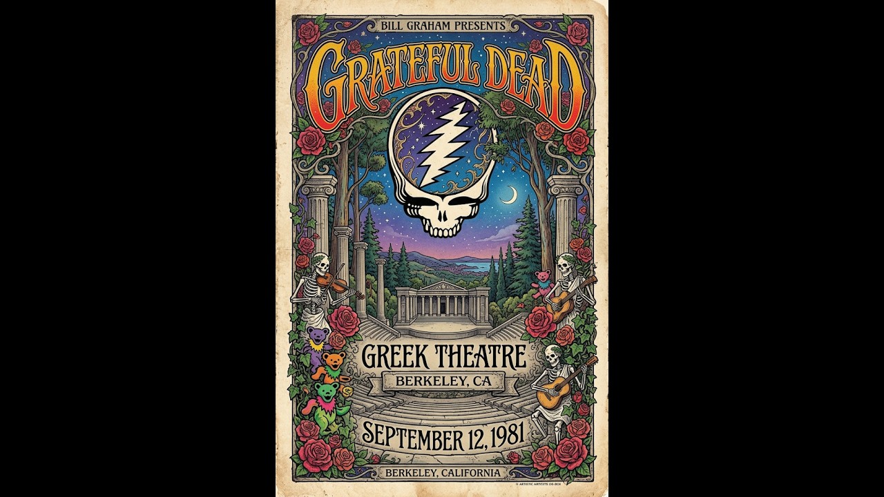 Grateful Dead - 9.12.1981 - Greek Theater - Berkeley, CA ##AUD