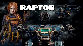 видео: РАПТОР СО ВСЕЙ ЕГО СНАРЯЖЕНИЕМ | СУПЕРТАНК - War Robots картинка: РАПТОР СО ВСЕЙ ЕГО СНАРЯЖЕНИЕМ | СУПЕРТАНК - War Robots