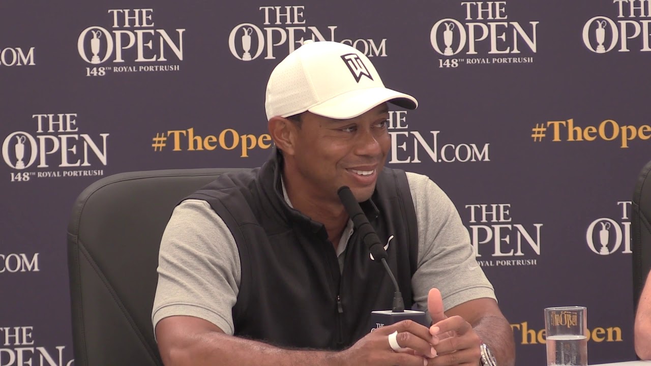 Tiger Woods Press Conference Ahead Of The Open Championship 'Still