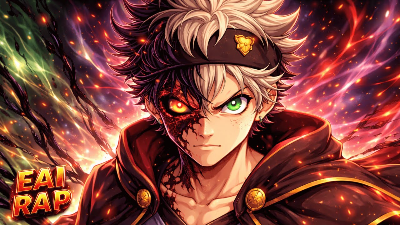 EAI RAP - O Guerreiro Sem MAGIA | Black Clover | Asta
