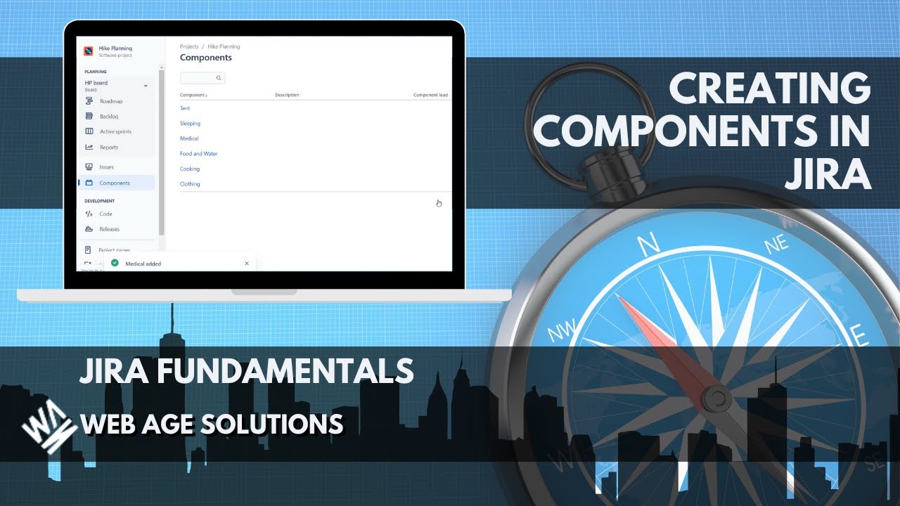 Creating Components in Jira