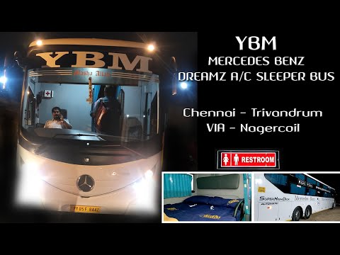 ybm-travels|-mercedes-benz-dreamz|-sleeper-bus-with-toilet|-part-1|-tamil-bus-review-#31