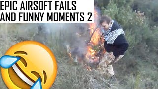 EPIC AIRSOFT FAILS AND FUNNY MOMENTS 2 MONTAGE