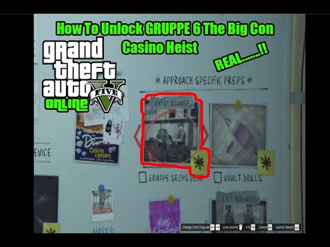 gruppe 6 gta 5 online | Cara Mendapatkan Gruppe 6 | How To Unlock Gruppe 6 the Big Con