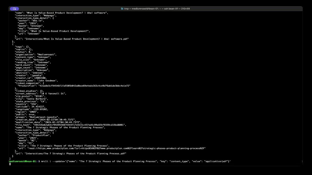Mediumroast for GitHub command line Interactions update - YouTube