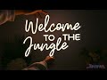Britrio Welcome to the Jungle Neon Sign for Safari Jungle Themed Party Baby Shower Kids Front Porch