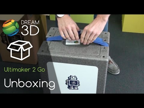 Unboxing the Ultimaker 2 Go | 3D Printer | Dream 3D