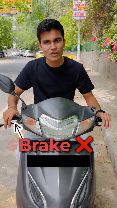 Learn basic of Scooty driving (Scooty Chalana seekhe￼)￼ #indiandriveguide