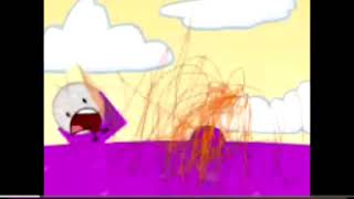 BFDI Golf Ball explosion meme #tpot #bfdia #bfb #bfdi #memes 