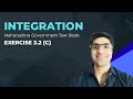 Integration Exercise 3.2 (C) #jee #jeemains #jeeadvanced #mhtcet #integration #calculus