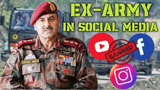 Big News : Ex-Army Officers Ban From Social Media