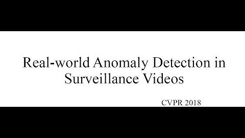 [SUB]Real world Anomaly Detection in Surveillance Videos - 고형권